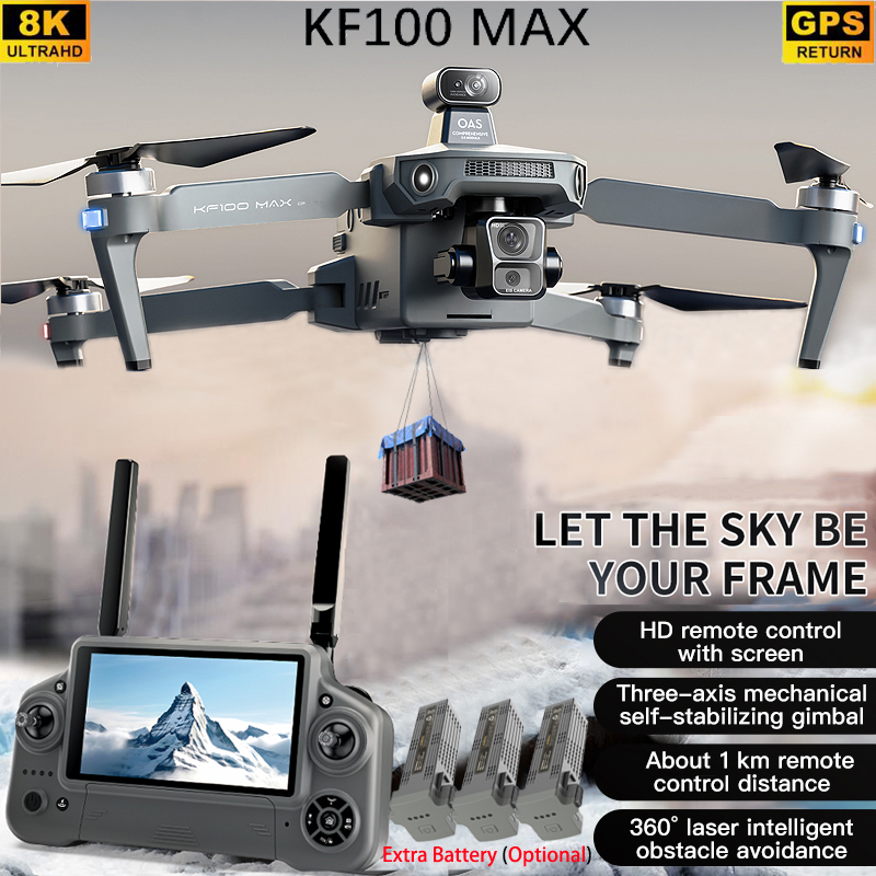 Jjrc Drone X12 - KF100 MAX GPS Drone 4K Camera