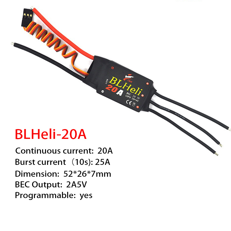 1-3Pcs Brushless ESC BLHeli 20 - Drone Rc Toy recension och pris