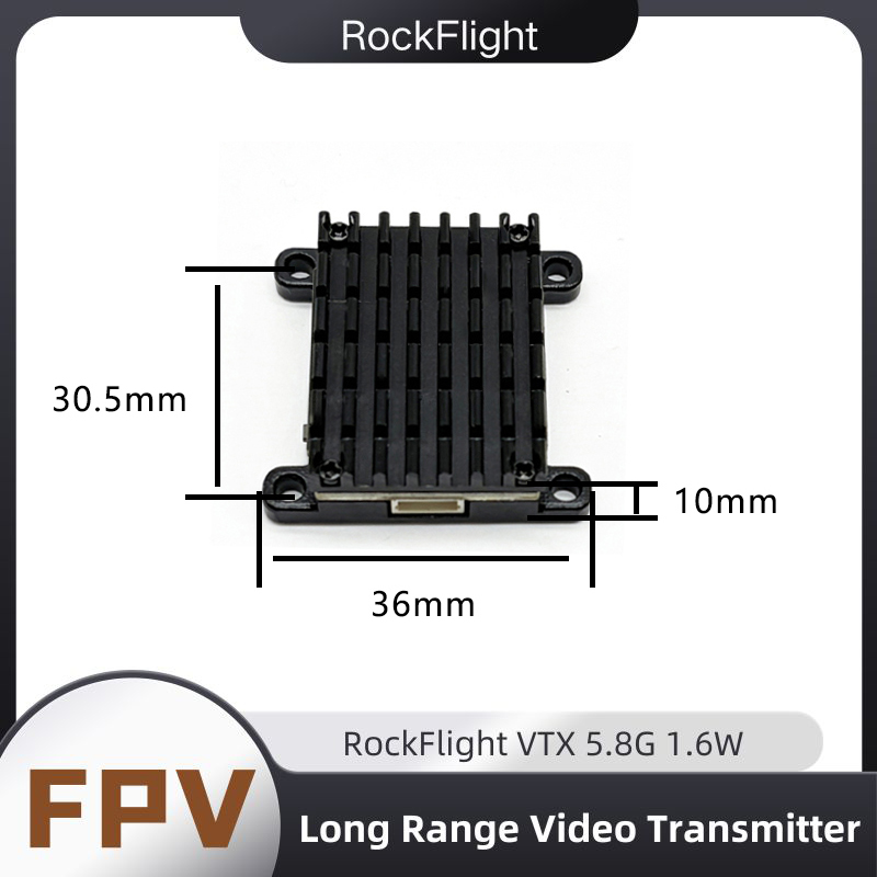 RockFlight TX663 VTX 5.8G 48CH - Drone Rc Toy recension och pris