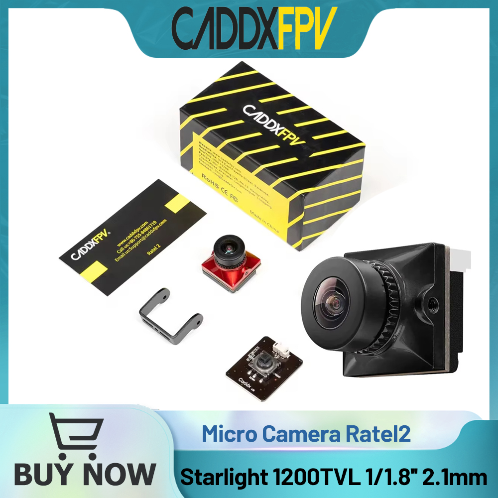 CADDX Micro FPV Camera Ratel 2 - Drone Ae Rc recension och pris