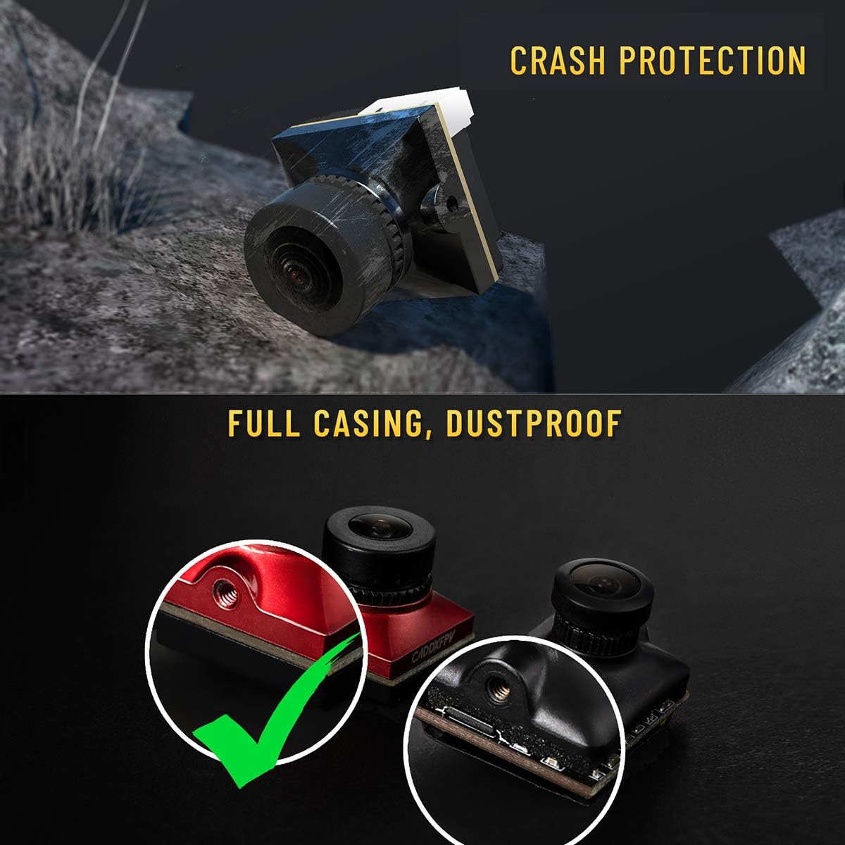 CADDX Micro FPV Camera Ratel 2 - Drone Ae Rc recension och pris