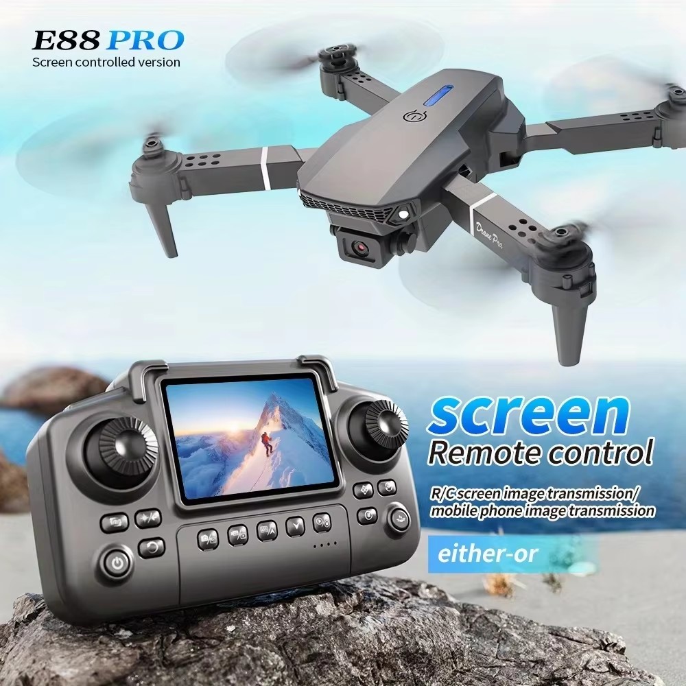 2026 New E88 Drone 4K Dual-Cam - Drone E88 Rc Quadcopter recension och pris
