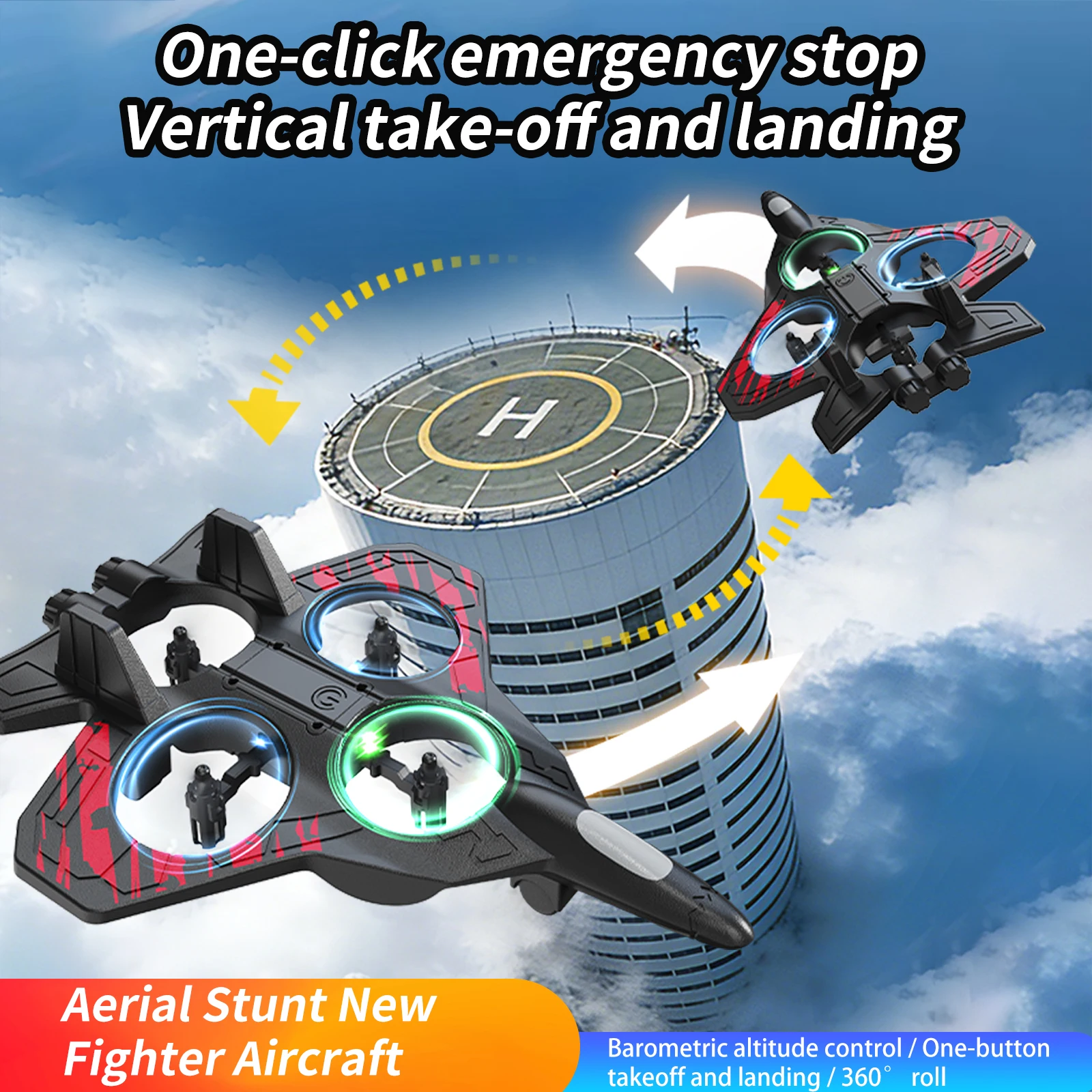 2026 NEW YL87 EPP Foam Fighter - Drone Ae Rc recension och pris