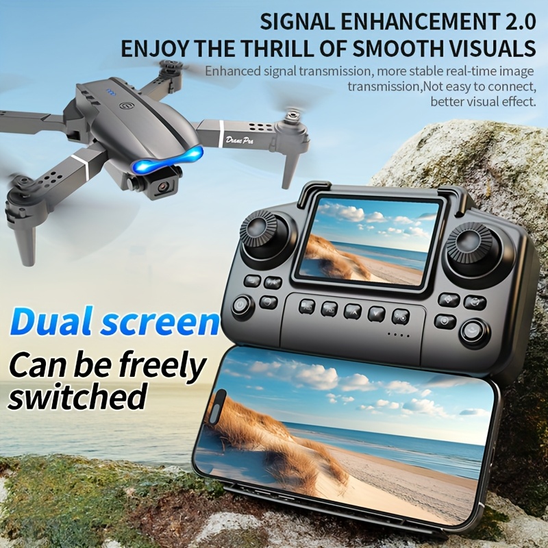 2026 Upgraded E99 PRO MAX Fold - Drone Ae Rc recension och pris